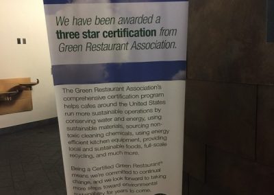 Green Restaurant Certified